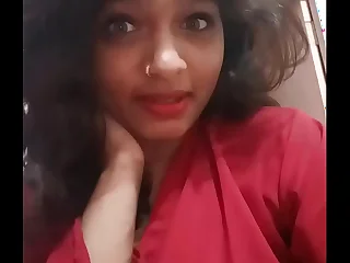 Sexy Sarika Desi Teen Dirty Lovemaking Talking With Will not hear of Step Brother